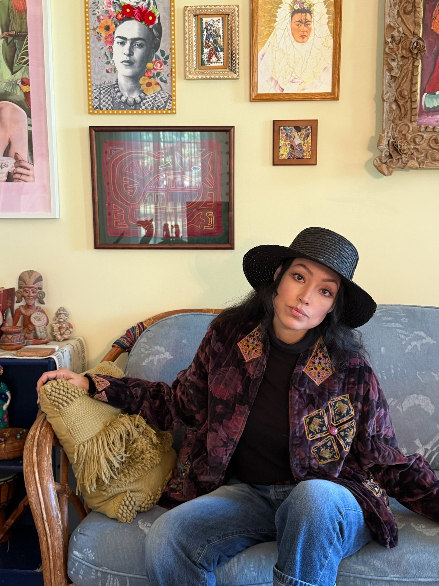 Mandala Muse / Upcycled Jacket